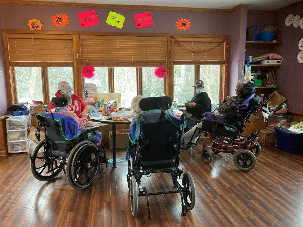 Residents at Howland House