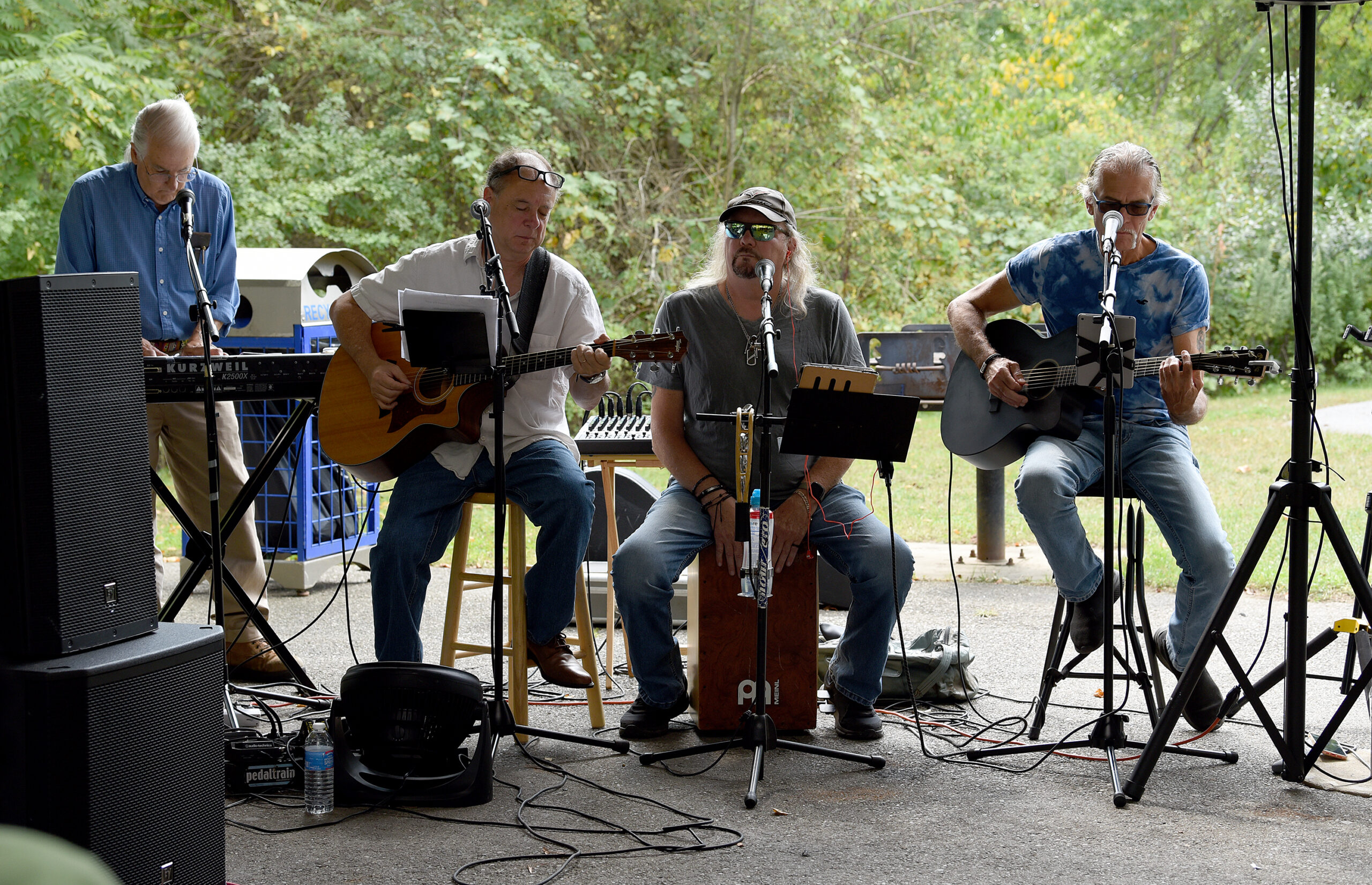 Band members perform during Ability Rocks