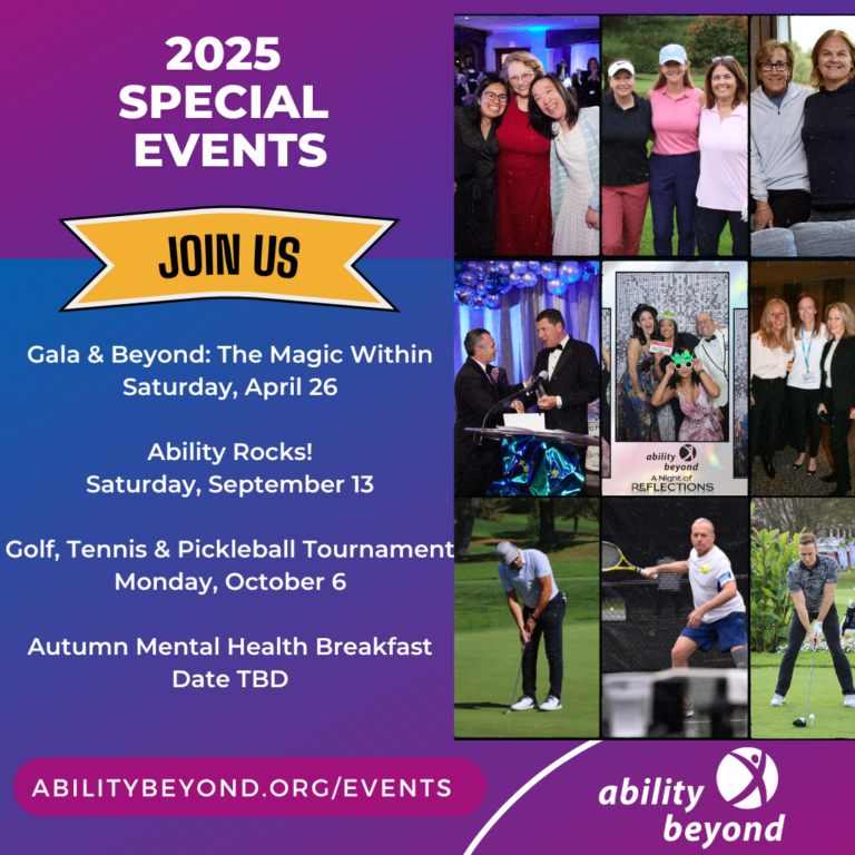 Save the Date 2025 Special Events Ability Beyond