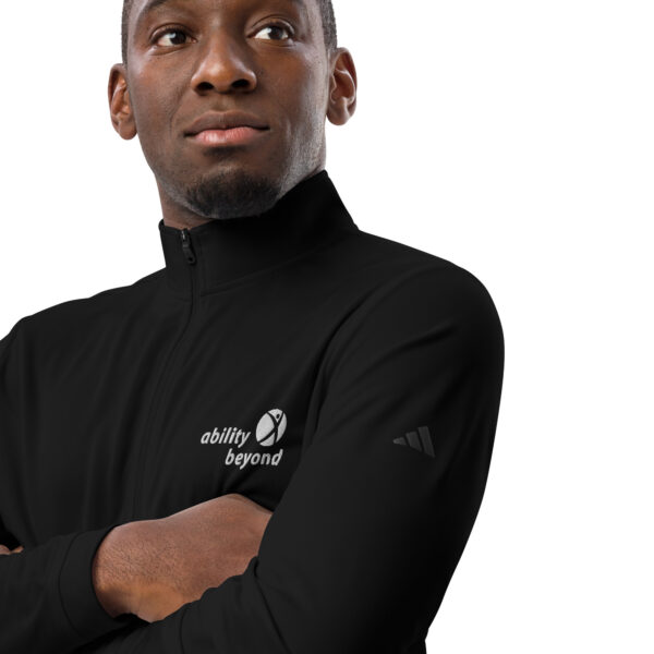 Adidas Unisex Quarter Zip Pullover - Image 3