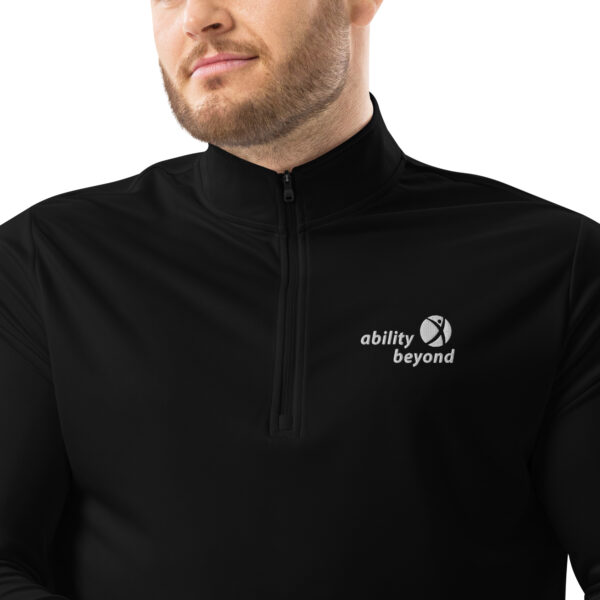Adidas Unisex Quarter Zip Pullover - Image 2