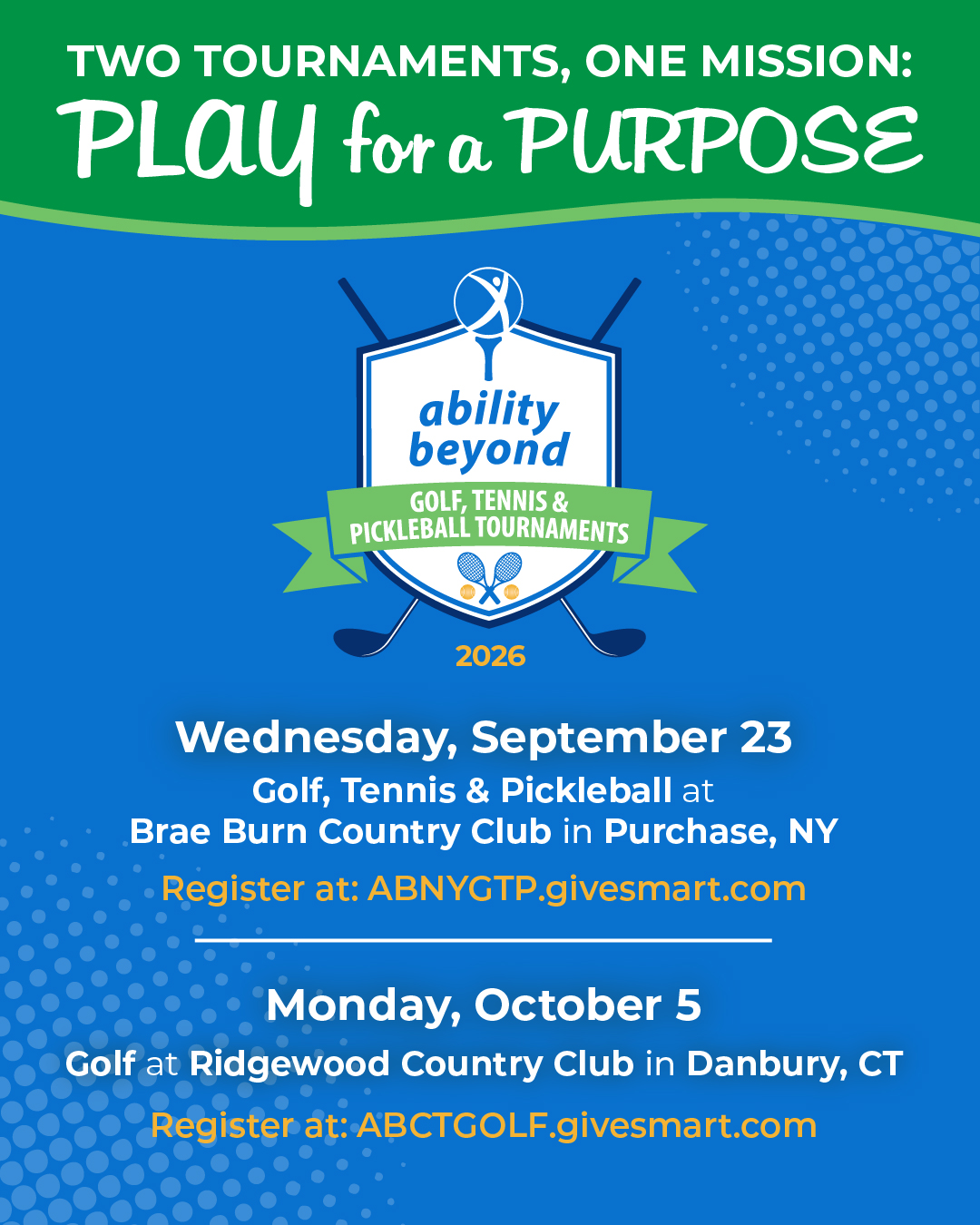 Ability Beyond Fall 2026 Tournaments
